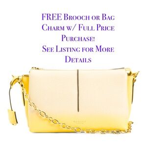 RADLEY LONDON Leather Hilgate Place Zip Top Crossbody FREE $25-30 gift w buy now